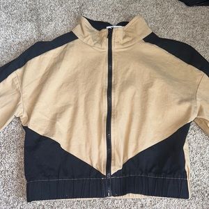 Tiger Mist Moto Cropped Jacket Size Small